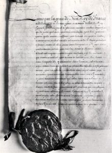 Édit de Fontainebleau : révocation de l'édit de Nantes